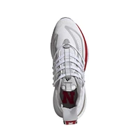 Chaussures adidas Nebraska Huskers Scarlet/Rouge Alphaboost V1 Sustainable BOOST pour hommes