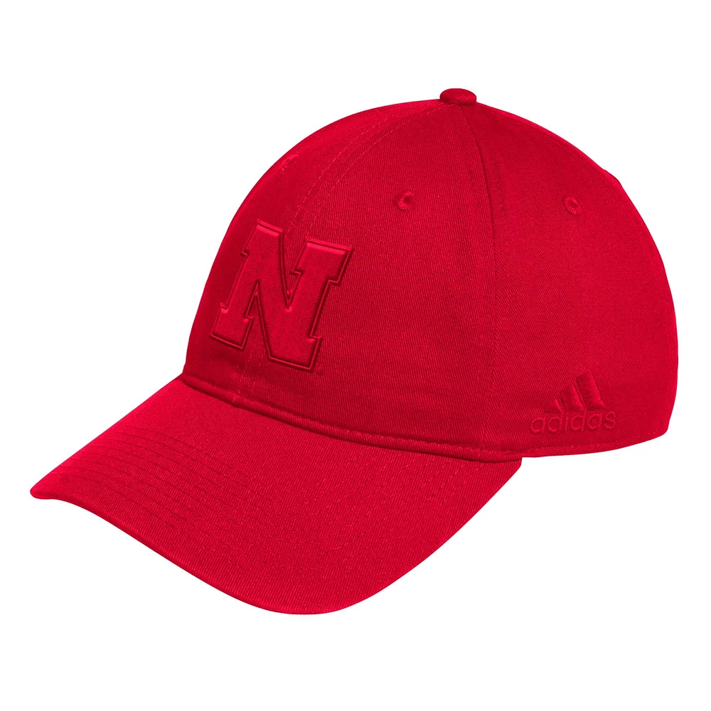 Men's adidas Scarlet Nebraska Huskers Fashion adicolor Slouch Adjustable Hat