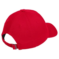 Casquette ajustable ample et ajustable pour hommes, Scarlet Nebraska Huskers Locker Room Wordmark