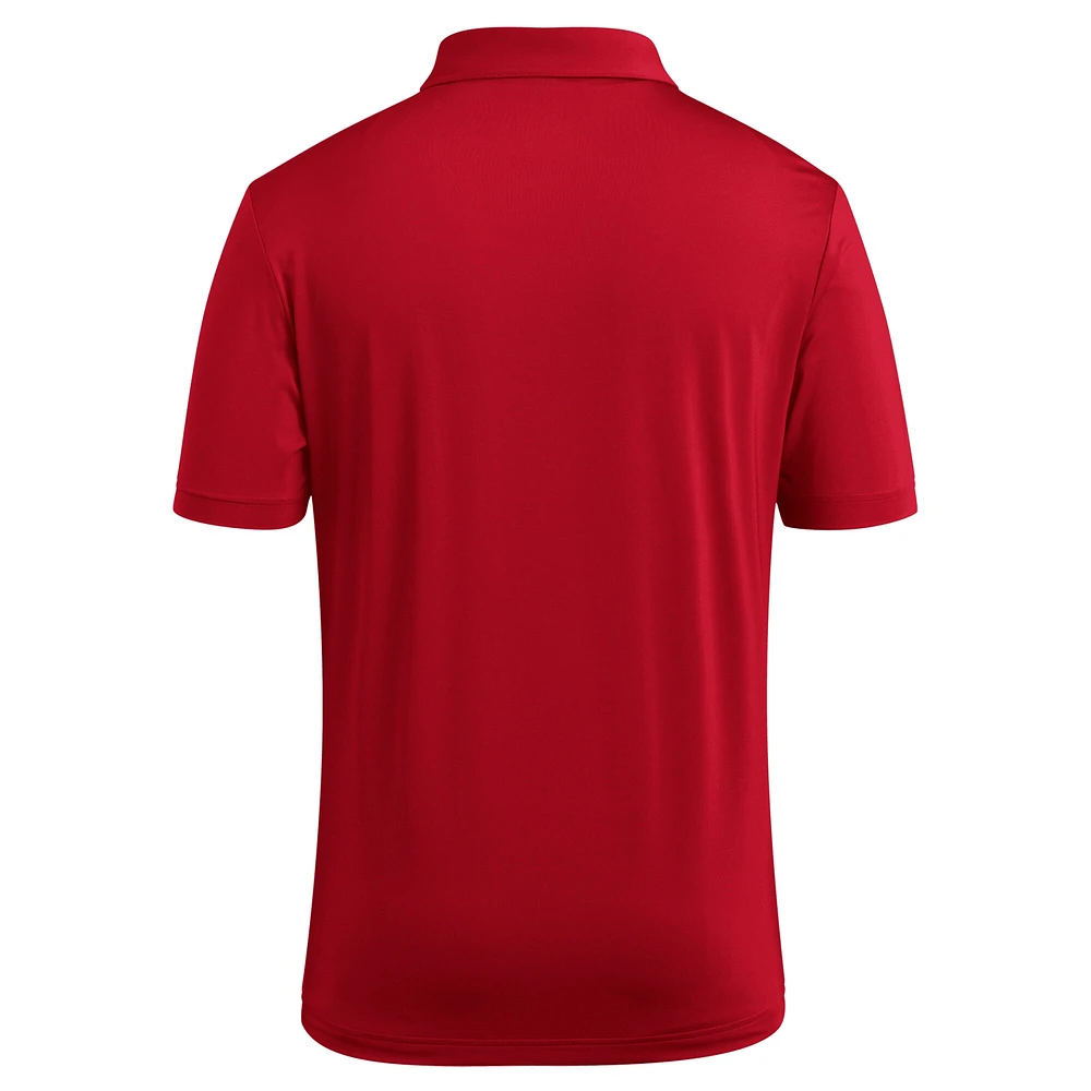 Men's adidas Scarlet Nebraska Huskers Ultimate 365 Polo