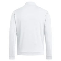 Men's adidas White Nebraska Huskers Elevated Quarter-Zip Jacket