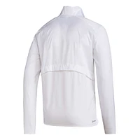 Adidas Nebraska Huskers Sideline AEROREADY Veste à manches raglan et fermeture éclair pour homme - Blanc