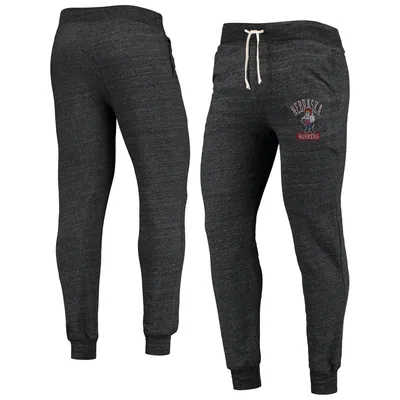 Nebraska Huskers Alternative Apparel Dodgeball Tri-Blend Pants - Black