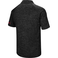 Polo Colosseum Nebraska Huskers Down Swing pour homme, noir