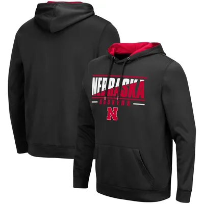 Nebraska Huskers Colosseum Slash Stack 2.0 Pullover Hoodie