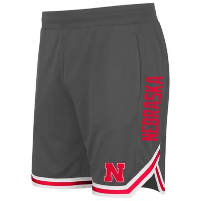 Nebraska Huskers Colosseum Continuity Shorts - Charcoal