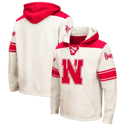 Nebraska Huskers Colosseum 2.0 Lace-Up Pullover Hoodie