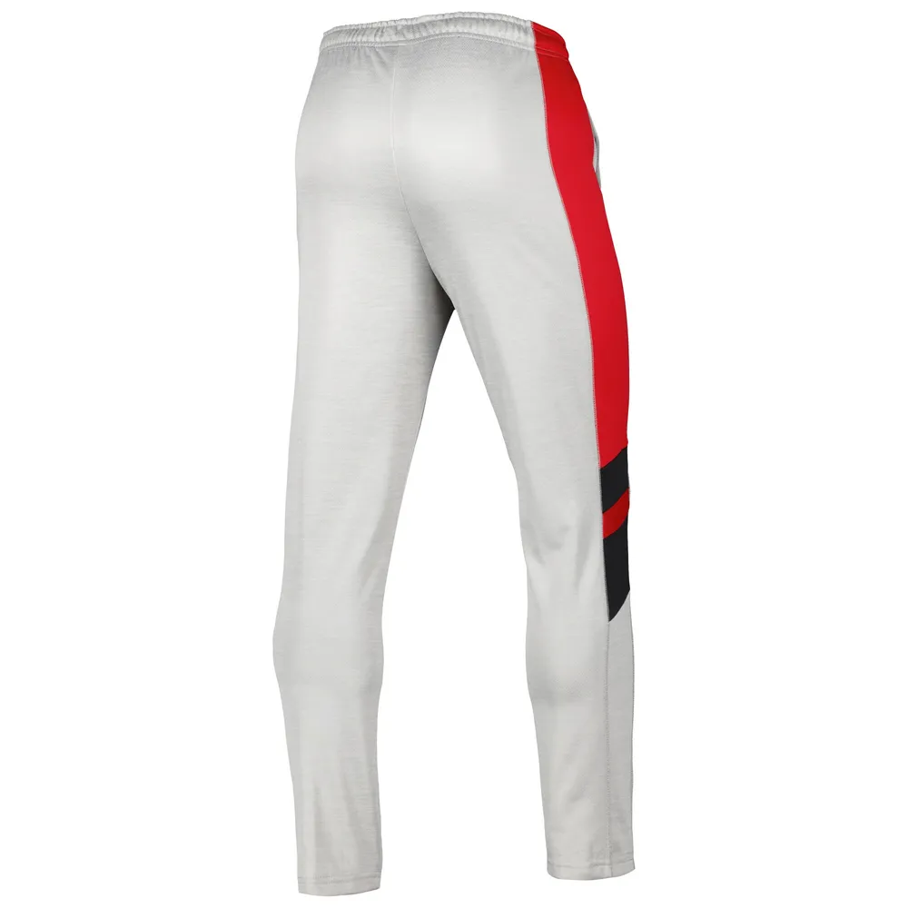 Pantalon Colosseum pour homme gris chiné/écarlate Nebraska Huskers Bushwood