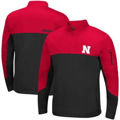 Veste Colosseum Scarlet/Black Nebraska Huskers Triple Dog Dare pour hommes