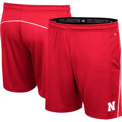 Men's Colosseum Scarlet Nebraska Huskers Laws of Physics Shorts