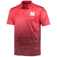 Men's Colosseum Scarlet Nebraska Huskers Marshall Polo