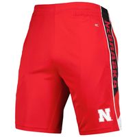 Men's Colosseum Scarlet Nebraska Huskers Pool Time Shorts