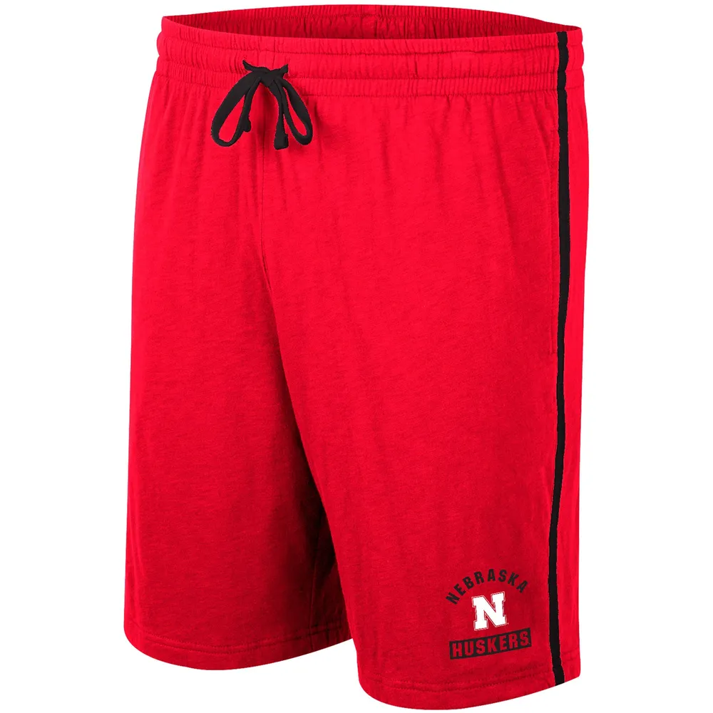 Colosseum Scarlet Nebraska Huskers Thunder Slub Short pour homme