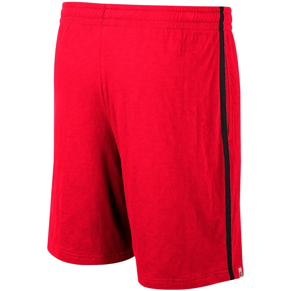 Colosseum Scarlet Nebraska Huskers Thunder Slub Short pour homme