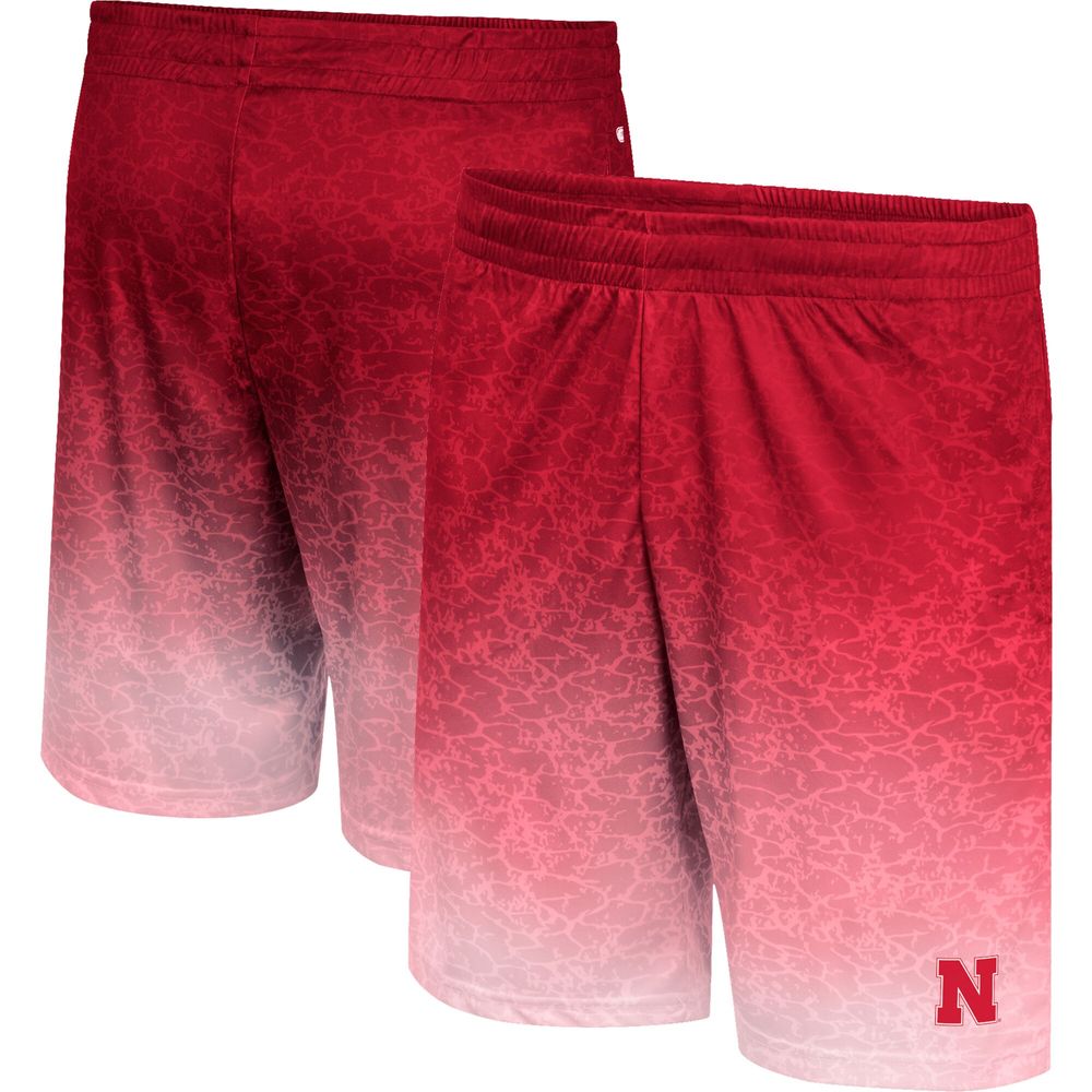 Men's Colosseum Scarlet Nebraska Huskers Walter Shorts