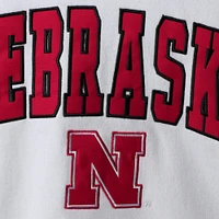 Sweat Colosseum Blanc Huskers Arch & Logo Homme