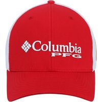 Men's Columbia Scarlet Nebraska Huskers Collegiate PFG Flex Hat