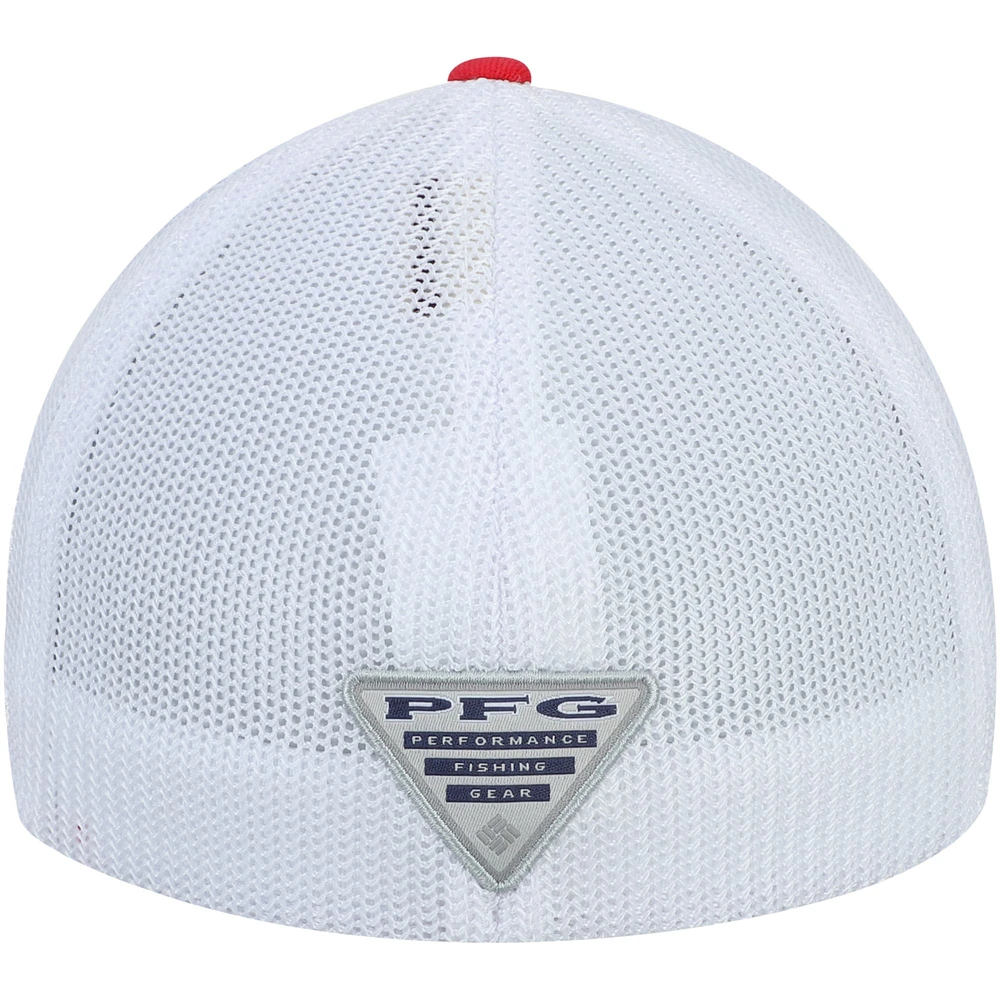 Men's Columbia Scarlet Nebraska Huskers Collegiate PFG Flex Hat