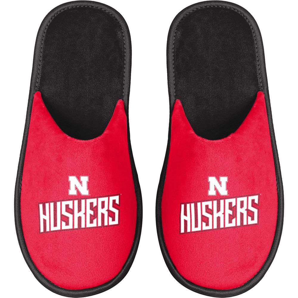 Men's FOCO Nebraska Huskers Scuff Slide Slippers