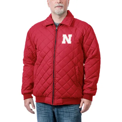 Nebraska Huskers Franchise Club Clima Quilted Full-Zip Jacket - Scarlet