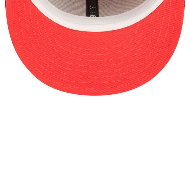 Casquette ajustée 59FIFTY avec sous-visière brillante des Huskers du Nebraska Scarlet New Era pour homme