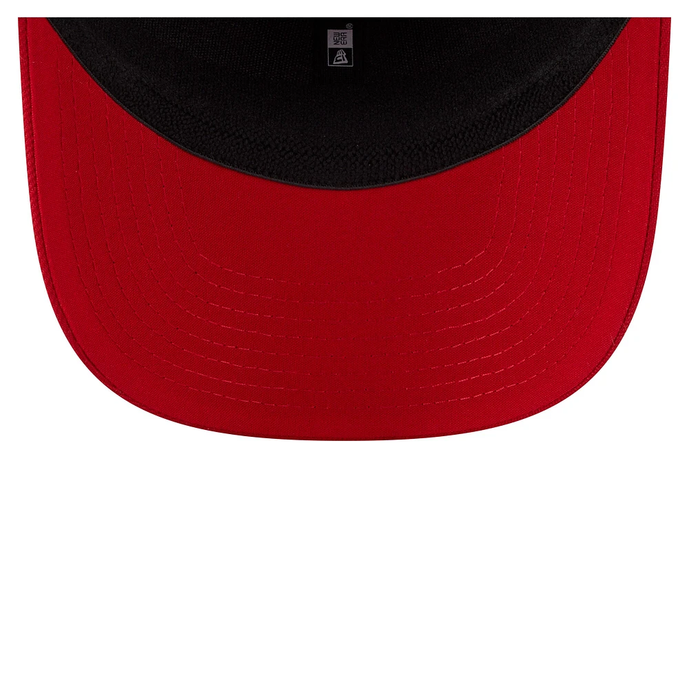 Men's New Era Scarlet Nebraska Huskers Game Day Multi-Rope 9SEVENTY Stretch-Snap Hat
