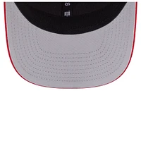 Casquette camionneur extensible à boutons-pression Scarlet Nebraska Huskers Primary 9SEVENTY de New Era pour homme