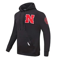 Men's Pro Standard Black Nebraska Huskers Classic Pullover Hoodie