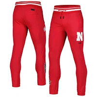 Men's Pro Standard Scarlet Nebraska Huskers Script Tail Fleece Sweatpants