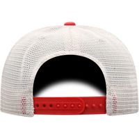 Huskers, Nebraska Adidas Wavy Font Foam Trucker Hat