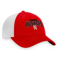 TOP NEB ROUGE BLANC NCAA TOP BREAKOUT TRUCKER HATMENSTR