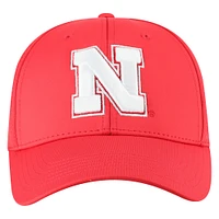 Men's Top of the World Scarlet Nebraska Huskers Phenom One-Fit Flex Hat