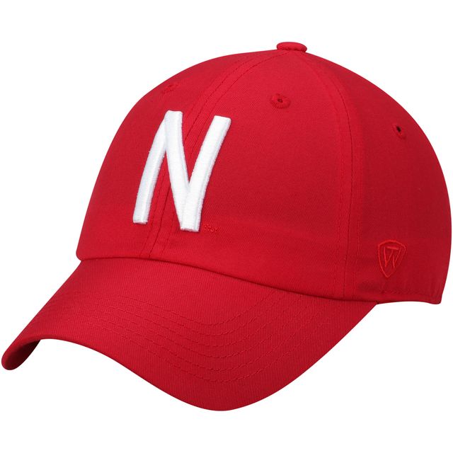 Chapeau ajustable pour hommes Top of the World Scarlet Nebraska Huskers