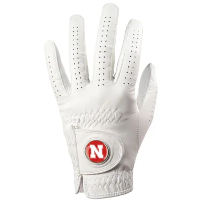 Nebraska Huskers Team Golf Glove - White