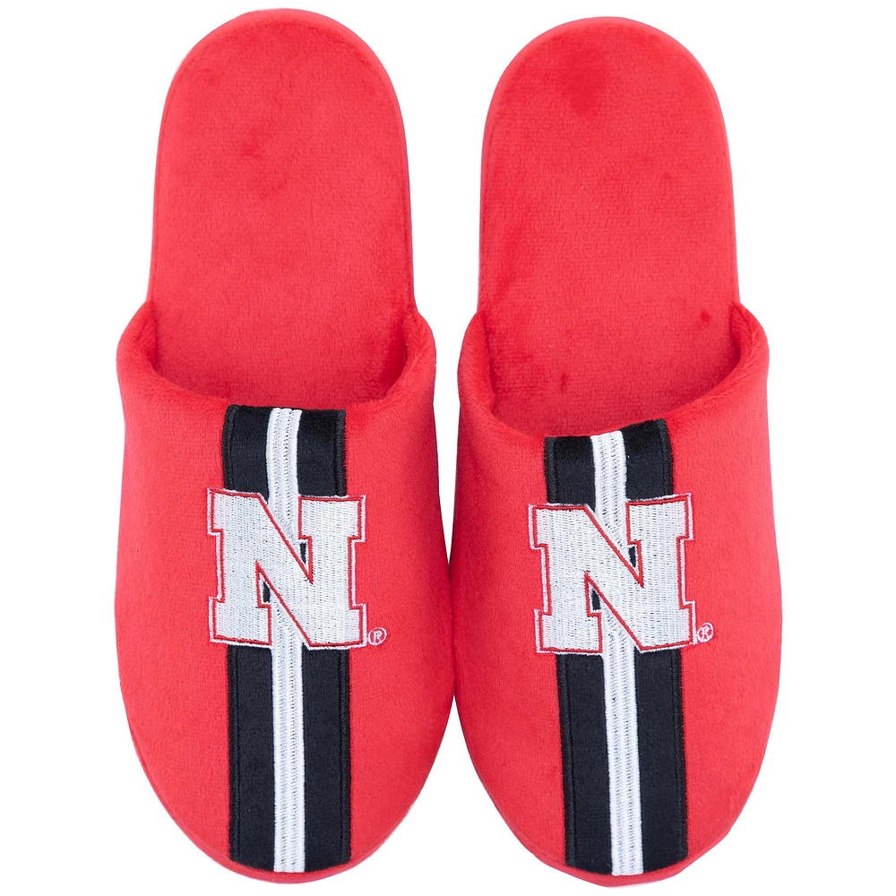 Men's ZooZatz Nebraska Huskers Slippers