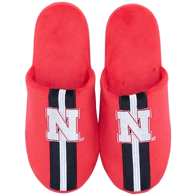 Men's ZooZatz Nebraska Huskers Slippers