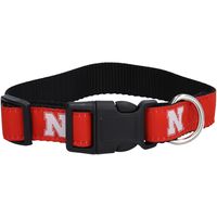 Nebraska Huskers 1" Regular Dog Collar