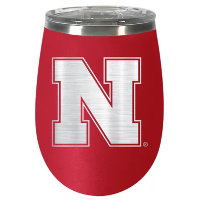 Nebraska Huskers 12oz. Team Colored Wine Tumbler