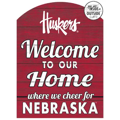 Nebraska Huskers 16'' x 22'' Marquee Sign