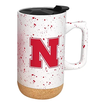 Huskers du Nebraska 18oz. Tasse en liège moucheté