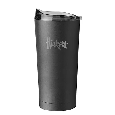 Huskers du Nebraska 20 oz. Gobelet en poudre noire