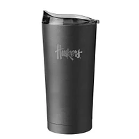 Huskers du Nebraska 20 oz. Gobelet en poudre noire