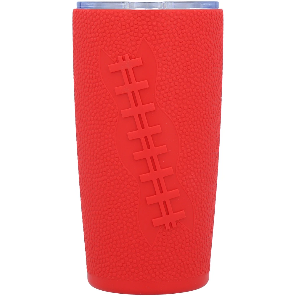 Huskers du Nebraska 20 oz. Acier inoxydable avec gobelet en silicone