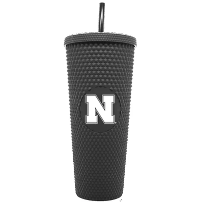 Nebraska Huskers 24oz. Logo Studded Tumbler