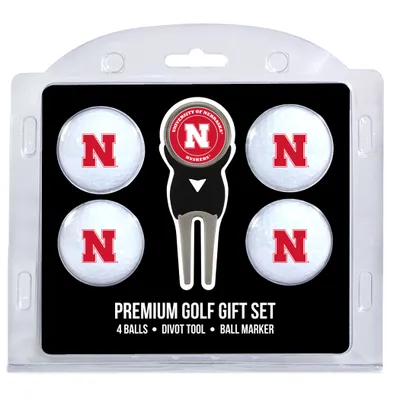 Nebraska Huskers 4-Ball Gift Set