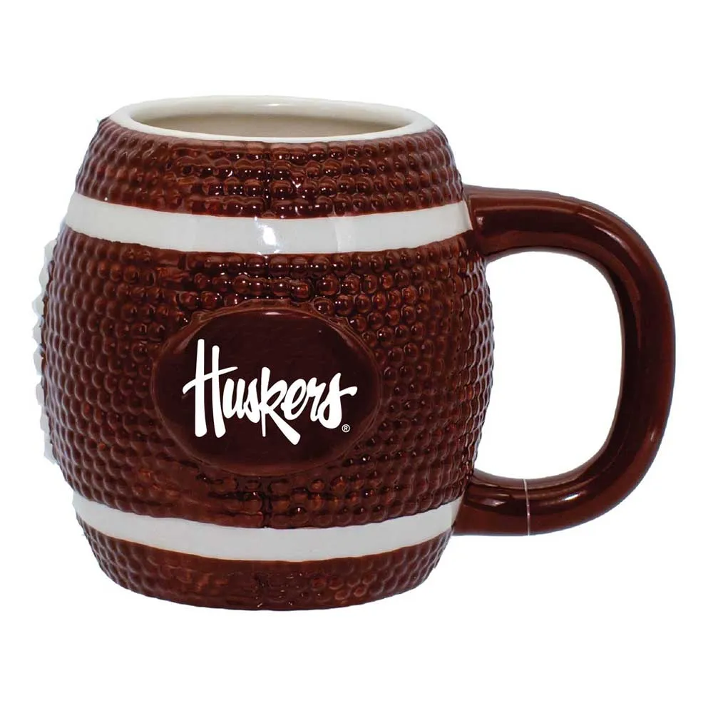 Tasse de football des Huskers du Nebraska