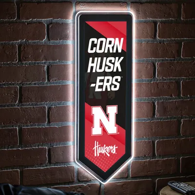 Nebraska Huskers LED Wall Pennant