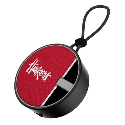 Nebraska Huskers Team Logo Waterproof Bluetooth Speaker