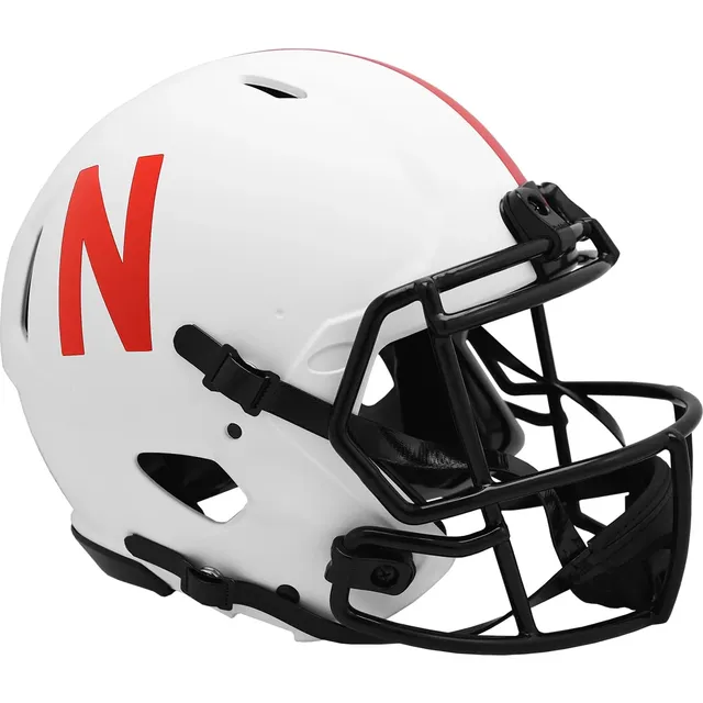 Riddell Nebraska Speed Mini Helmet, Red/White