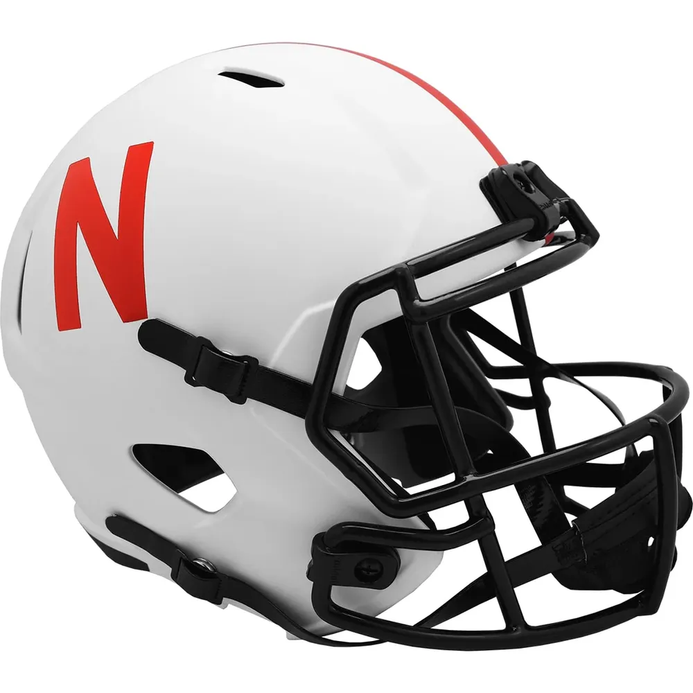 Casque de football Nebraska Huskers Riddell LUNAR Alternate Revolution Speed ​​Replica